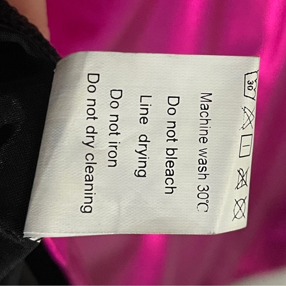 Allegra K Women's Shiny Pink Mini Dress - Picture 6 of 8